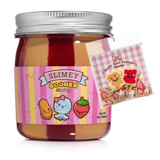 Slimey Goober Strawberry Cloud Creme Slime (5pcs/case)