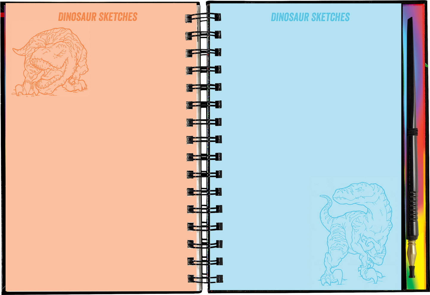 Scratch & Sketch Extreme Dinosaurs (Trace Along)