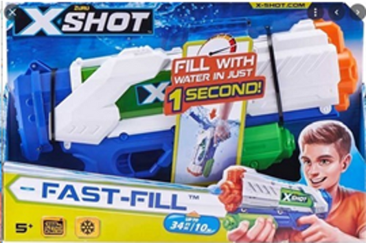 ZURU X-Shot- Warfare-Fast Fill Water Blaster