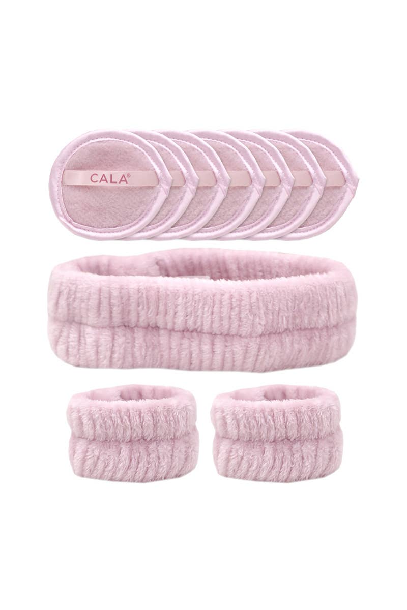 CALA 69125 Pink 10 pcs Cleansing Comfort Collection - 3 set