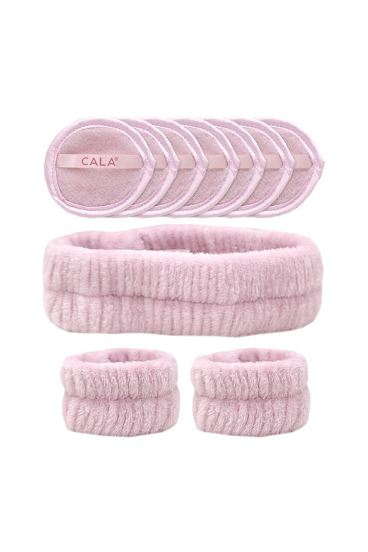 CALA 69125 Pink 10 pcs Cleansing Comfort Collection - 3 set