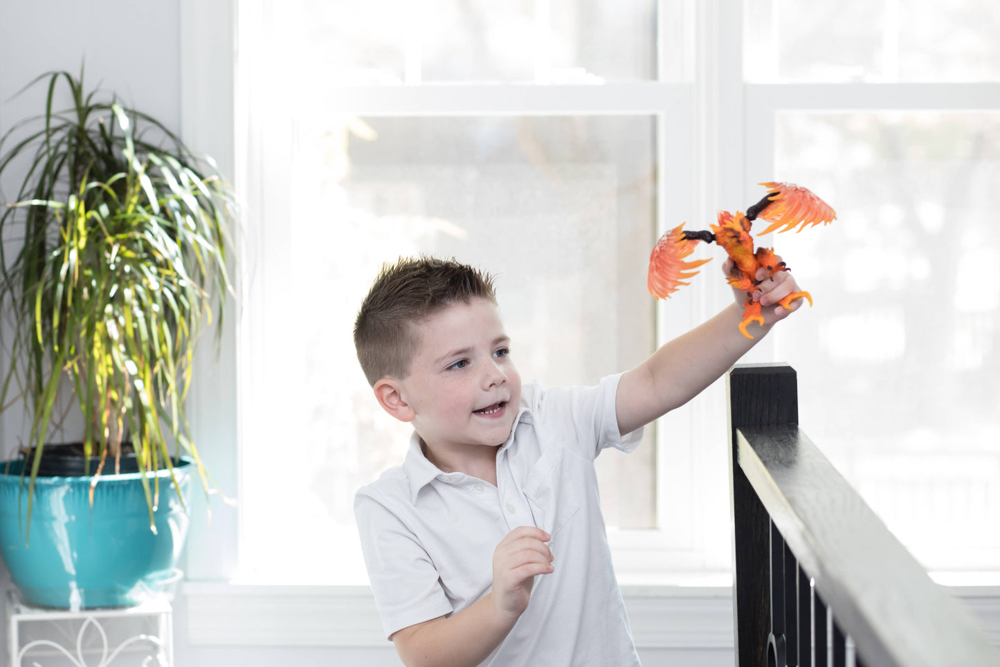 Fire Eagle Action Figure Character Toy