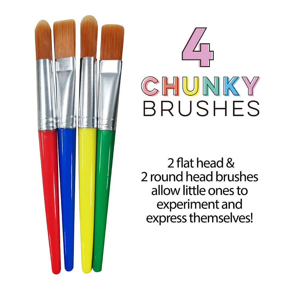 IHeartArt Jr 4 Chunky Brushes