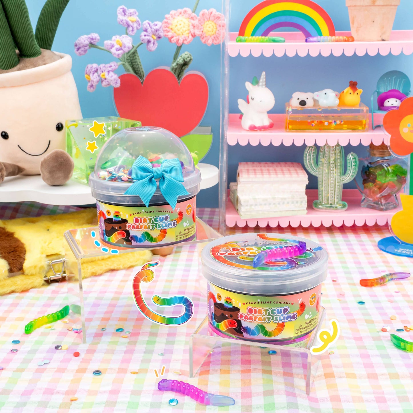 Dirt Cup Parfait 2 Slimes In 1 (4pcs/case)