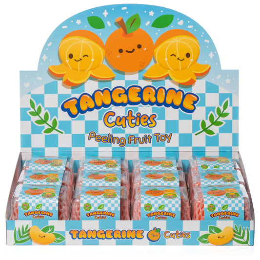 Tangerine Cutie Peeling Fidget Sensory Toy PDQ (12pcs/case) - NEW