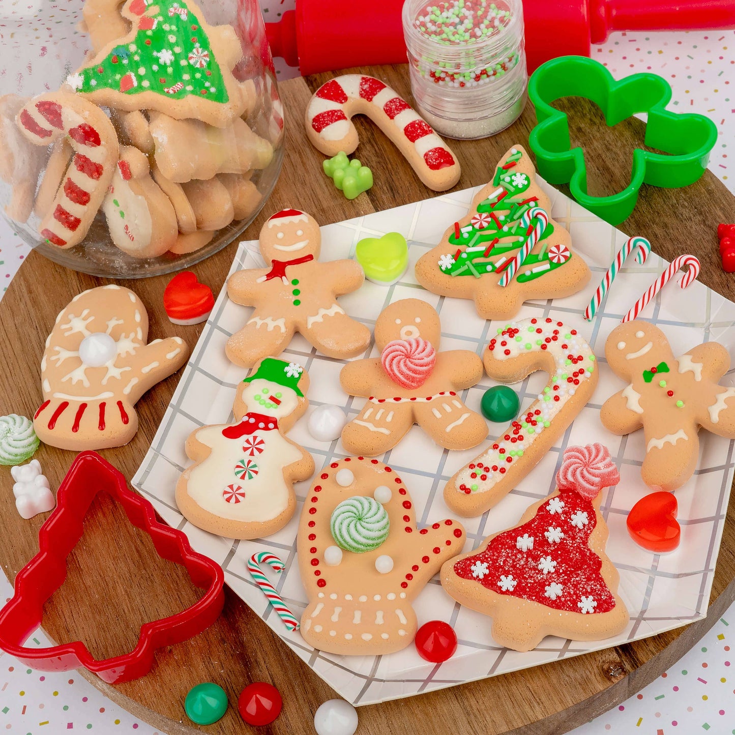 Play & Display Sugar Cookie Deco Dough Set (6pcs/case)