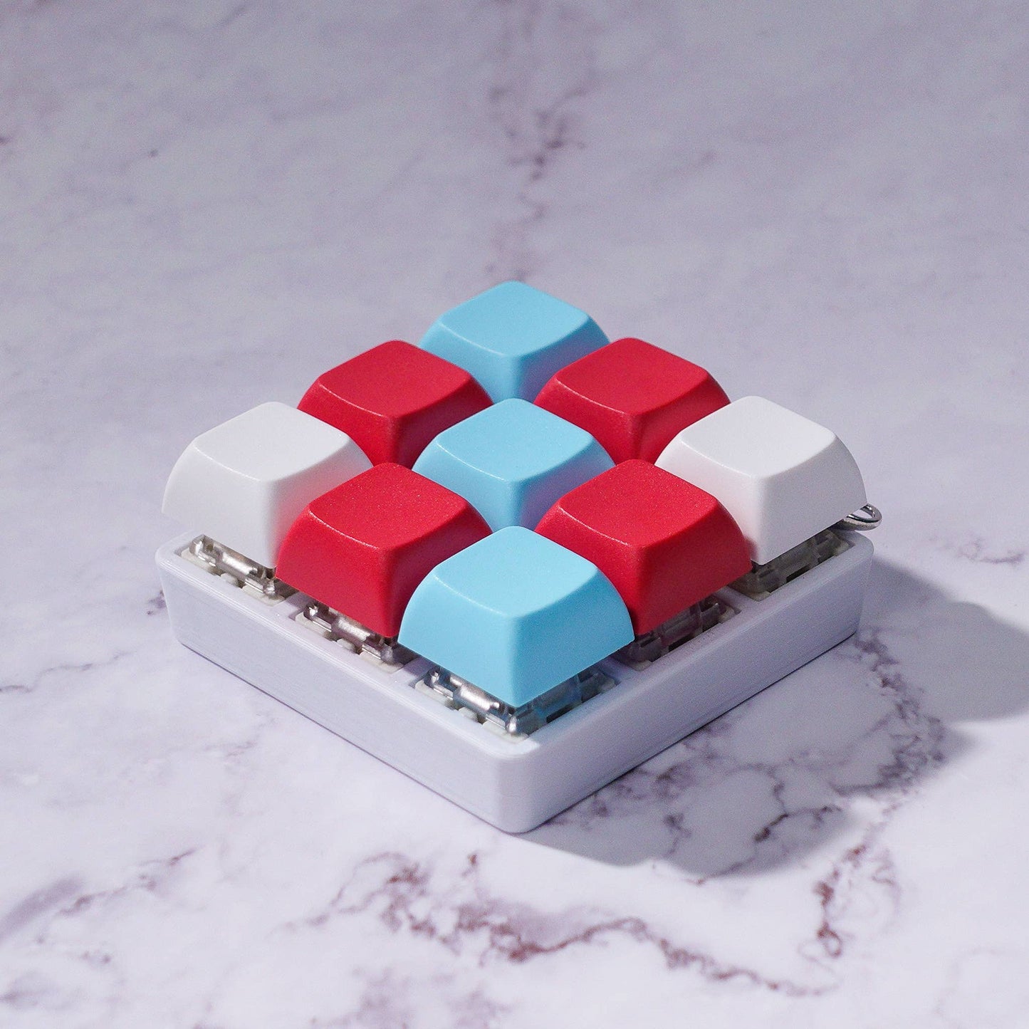 9 Key Mechanical Keyboard Fidget Keychain