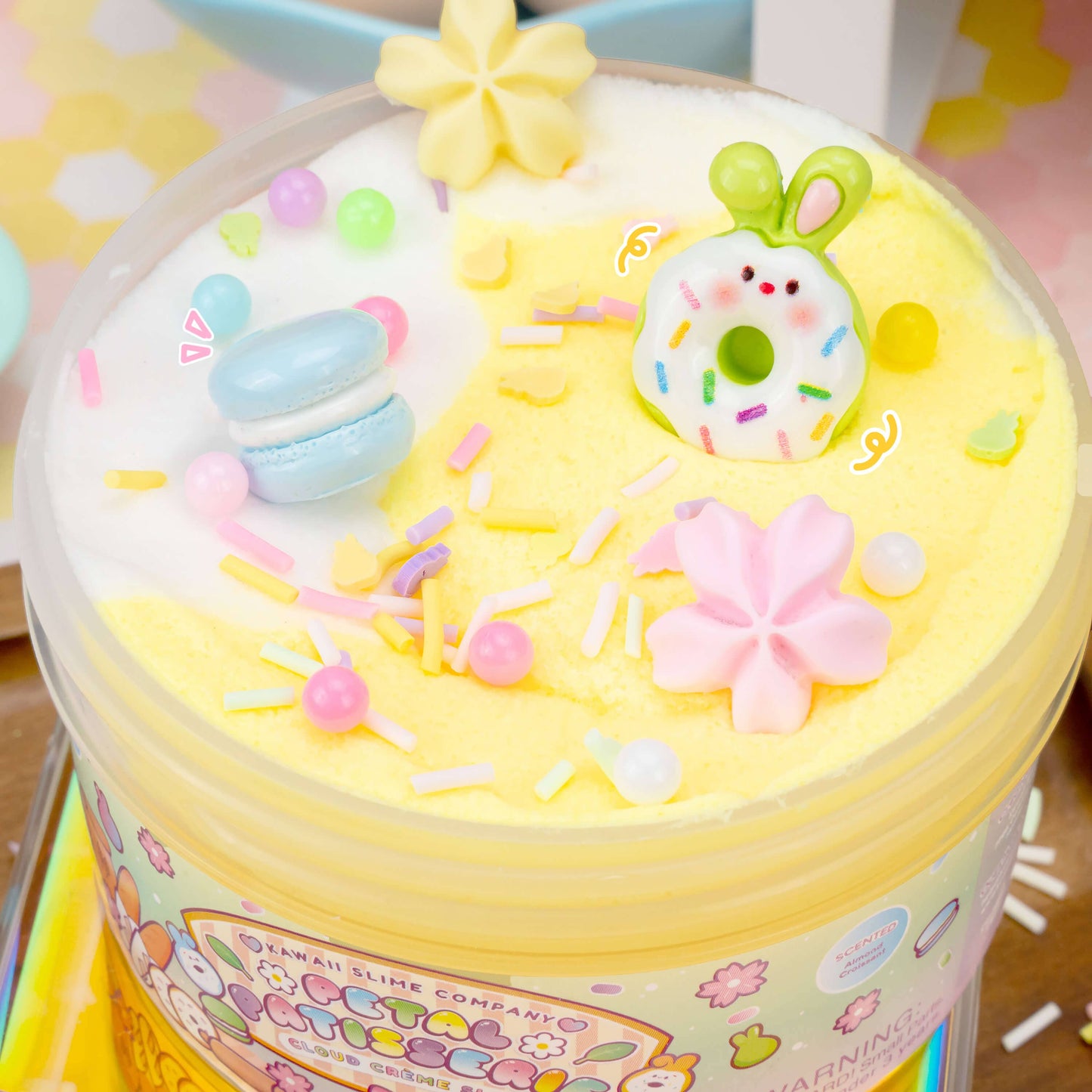 Petal Patisserie Cloud Creme Slime (4pcs/case)