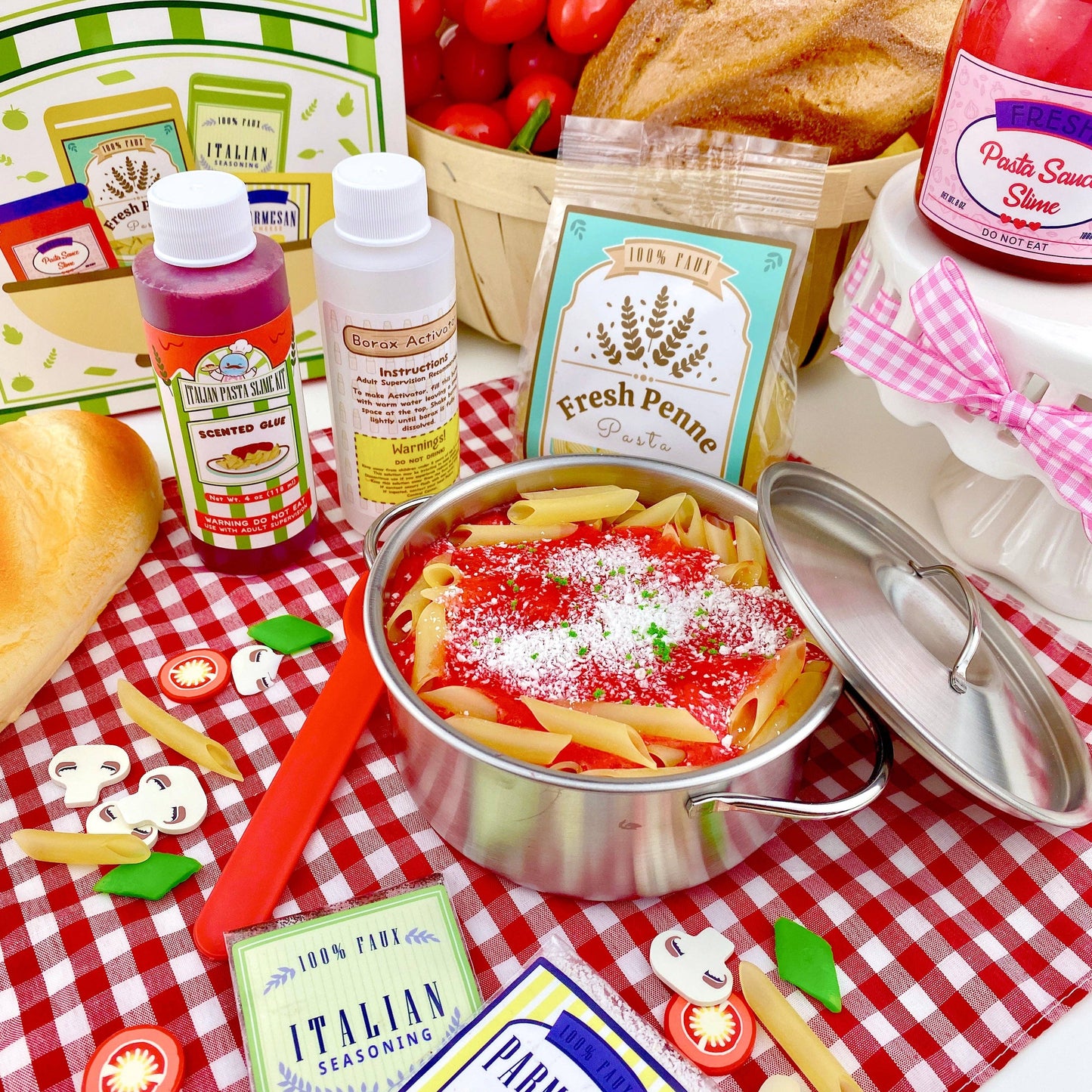 Shelly's Italian Pasta DIY Slime Kit (2pcs/case)