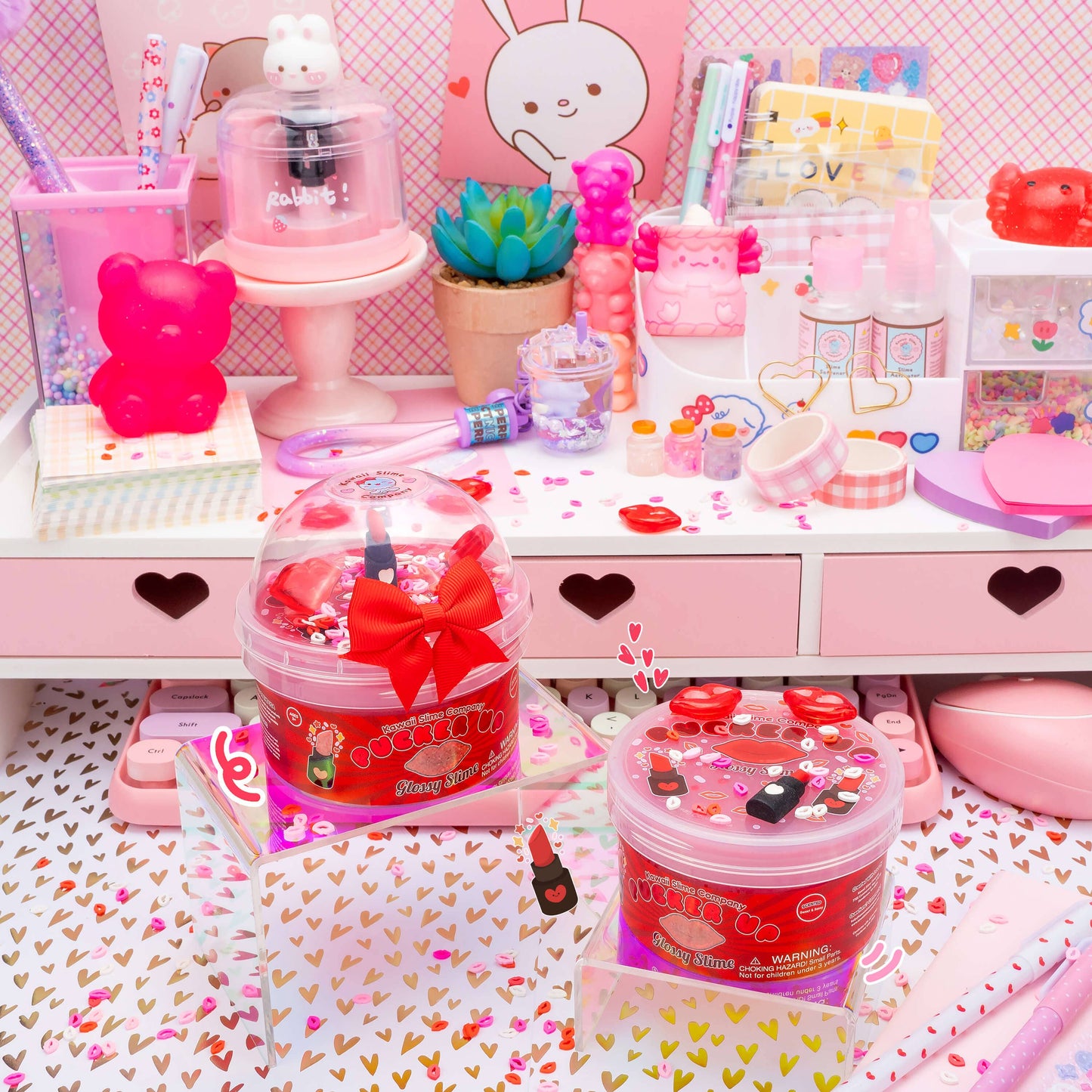 Pucker Up Glossy Slime (4pcs/case)
