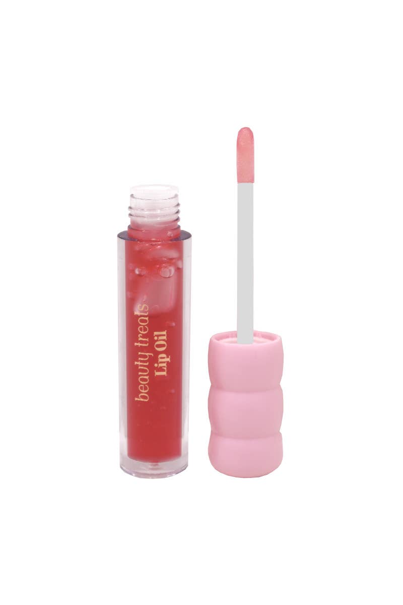 Beauty Treats 526-D1 Candy Cane Kisses 5pc Lip Oil Set - 6