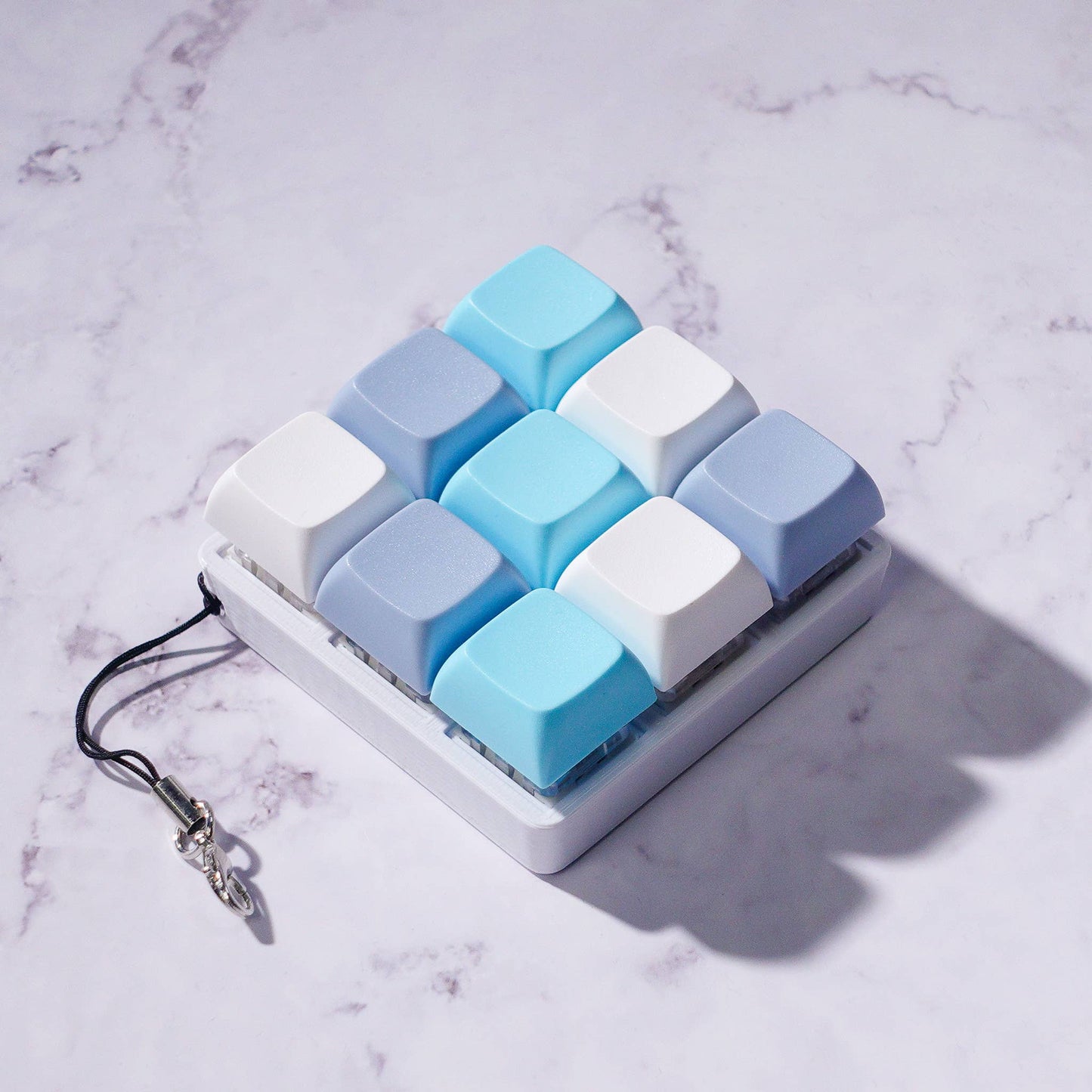 9 Key Mechanical Keyboard Fidget Keychain