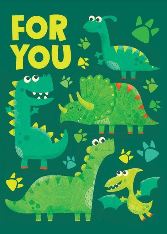 Dinosaur Gift Enclosure