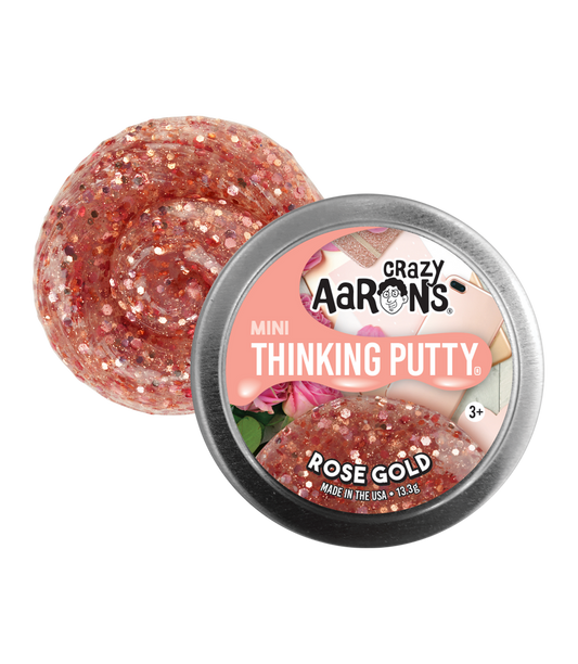 Mini Rose Gold - 2" Thinking Putty Tin