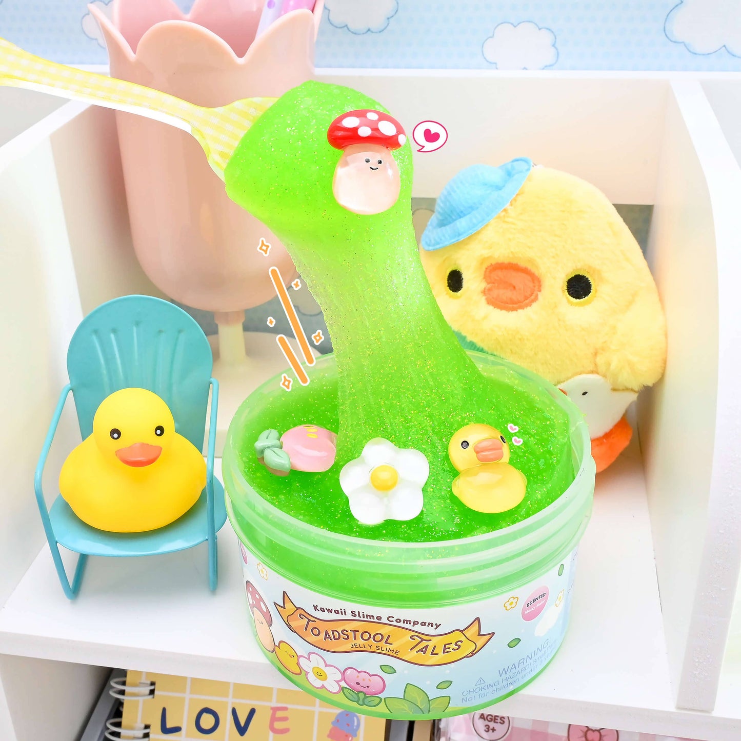 Toadstool Tales Cloud Slime (4pcs/case)