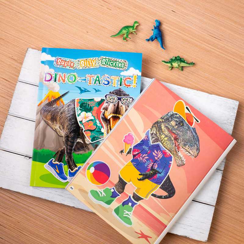 Super Silly Stickers: Dino-tastic! by Editors of Silver Dolphin Books