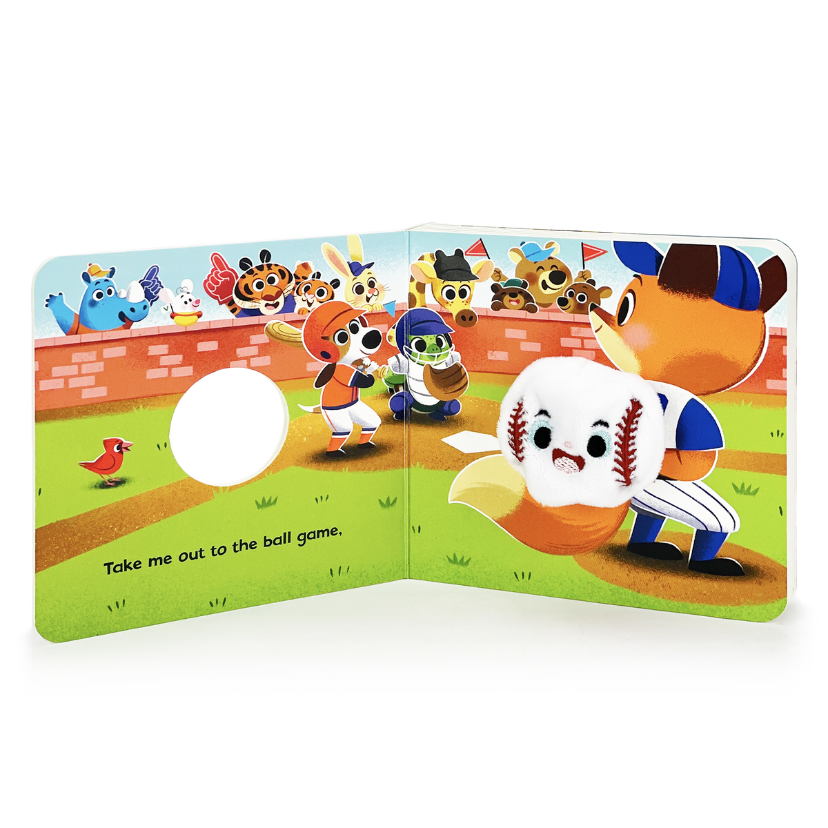 Baseball Pinwheels Baseball! Interactive Finger Puppet Board Book – Pinwheels Toys & Games