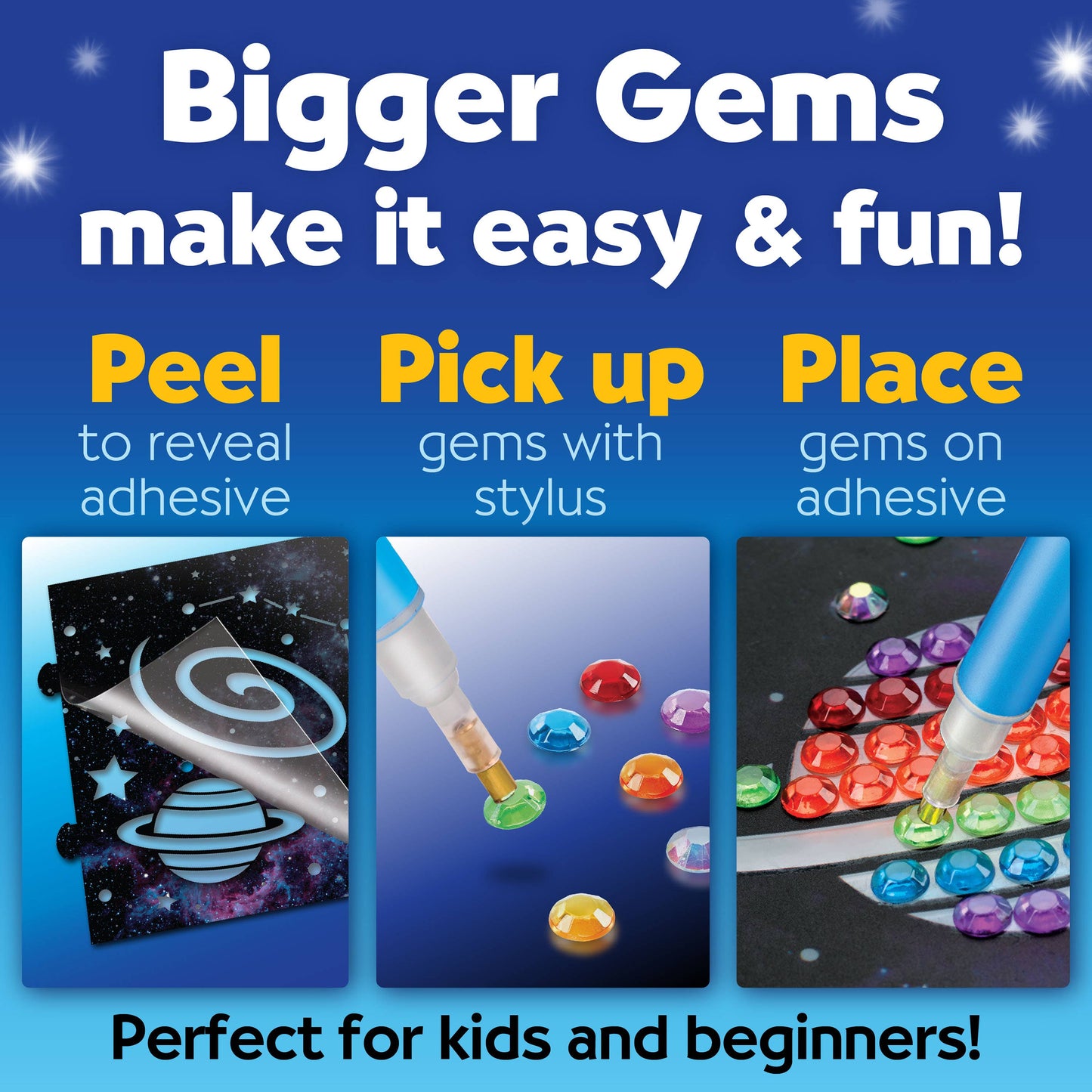 Big Gem Diamond Painting Light - Night Light Craft Kit