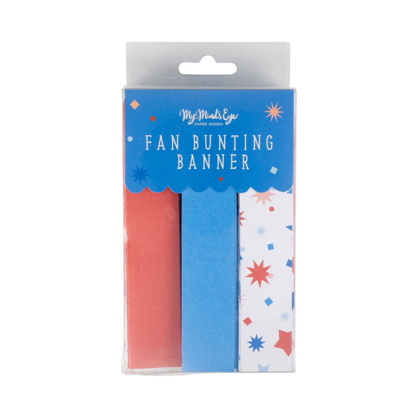 PLHB223 - Bunting Paper Fan Banner