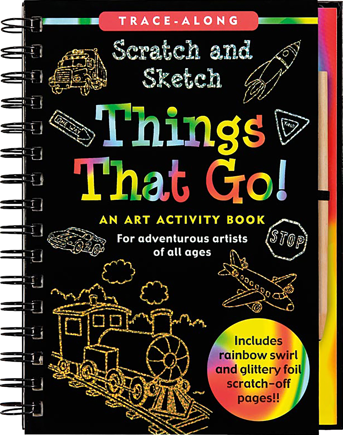 Scratch & Sketch™ Things that Go