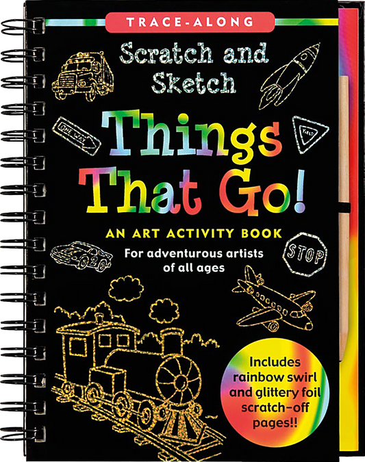 Scratch & Sketch™ Things that Go