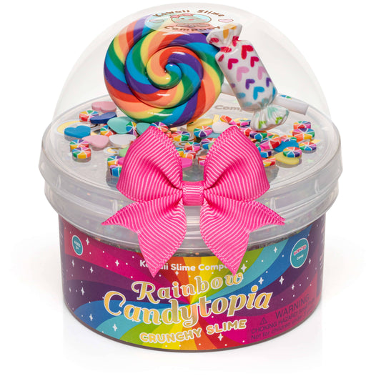Rainbow Candytopia Crunchy Slime (4pcs/case)