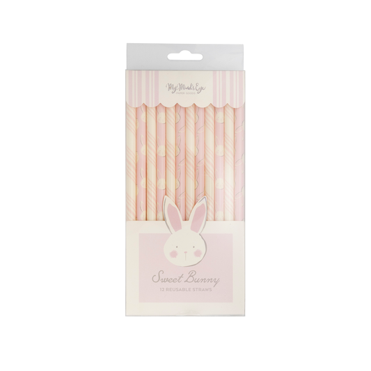Bunny Reusable Straws