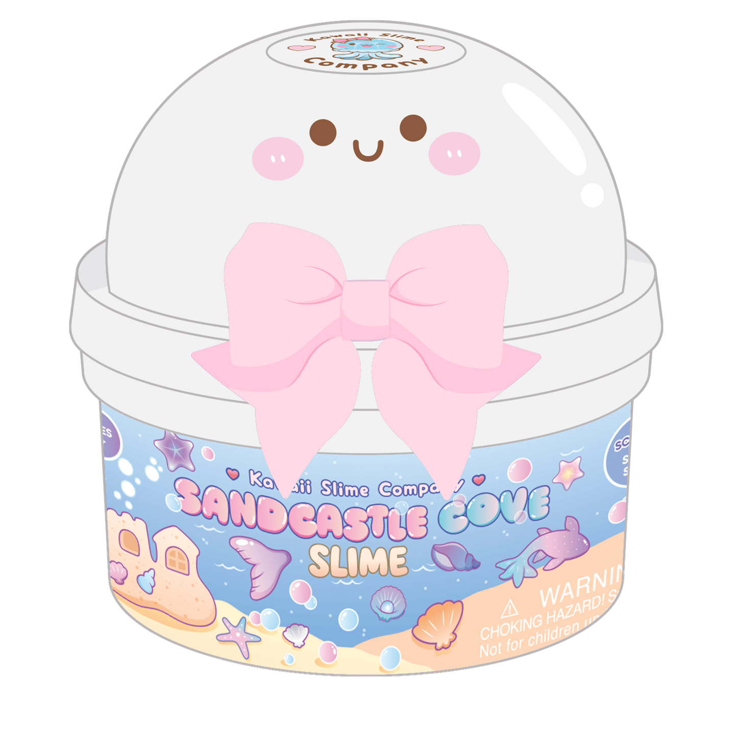 Sandcastle Cove Signature Dome™ Slime (4pcs/case)