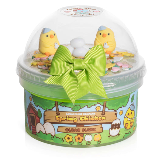 Spring Chicken Clear Slime (4pcs/Case)
