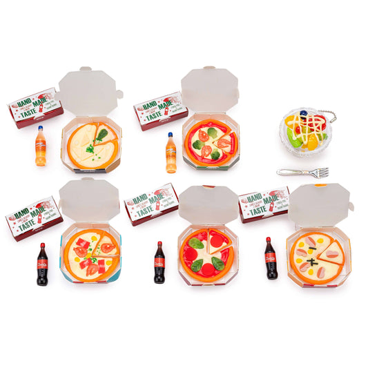 Box Pizza Mascot Capsule Toy