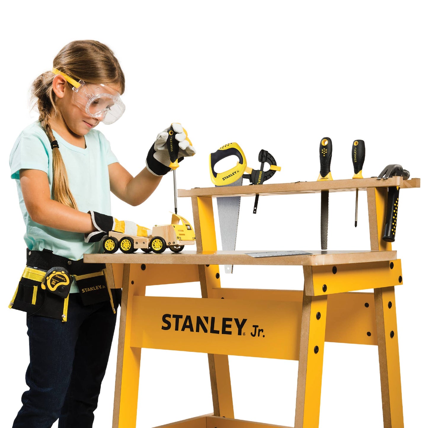 Red Toolbox Stanley Jr. 10-Piece Toolset
