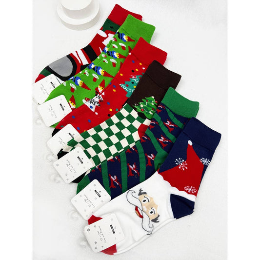Cute Christmas Theme Socks