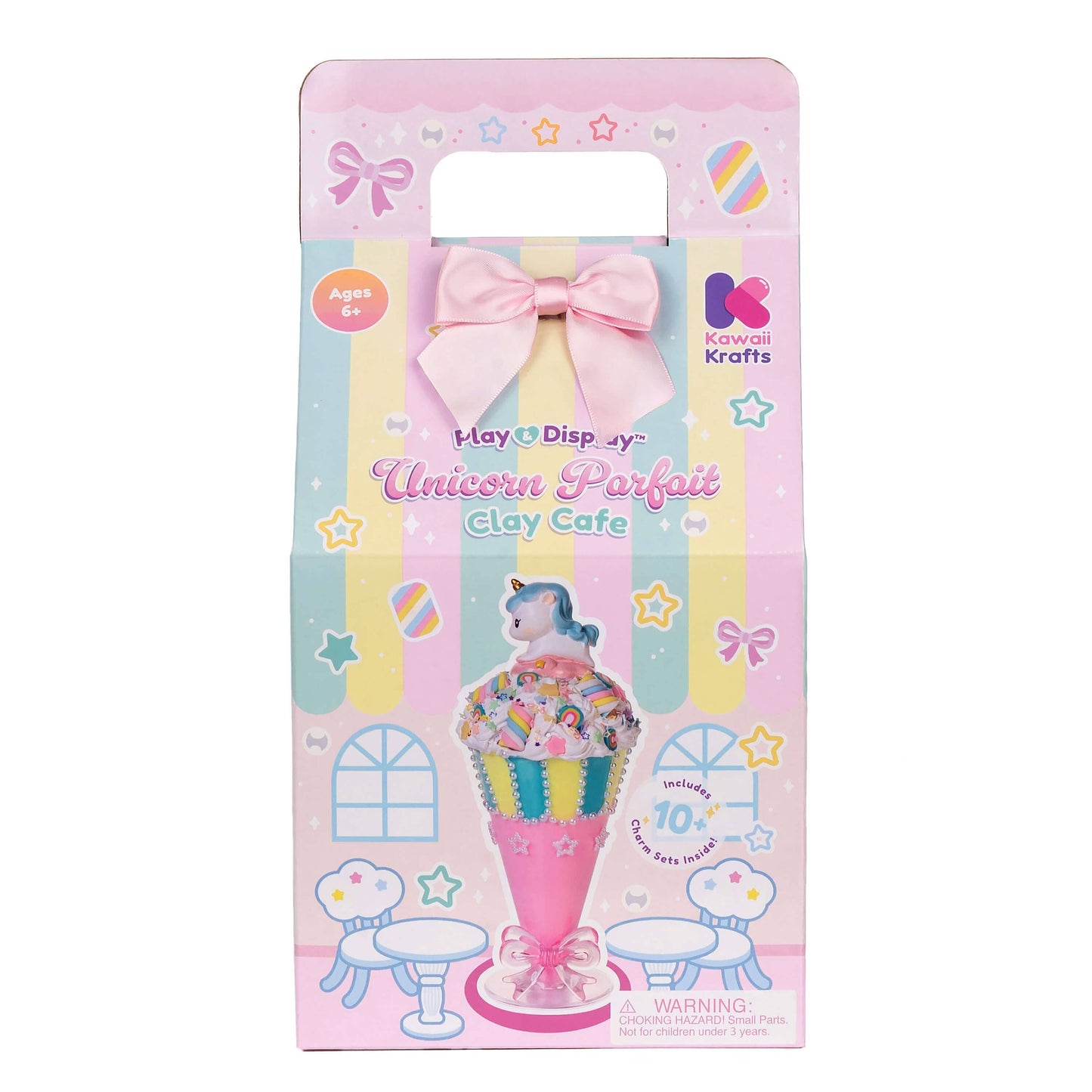 Play & Display Unicorn Parfait Clay Cafe Kit (16pcs/case)