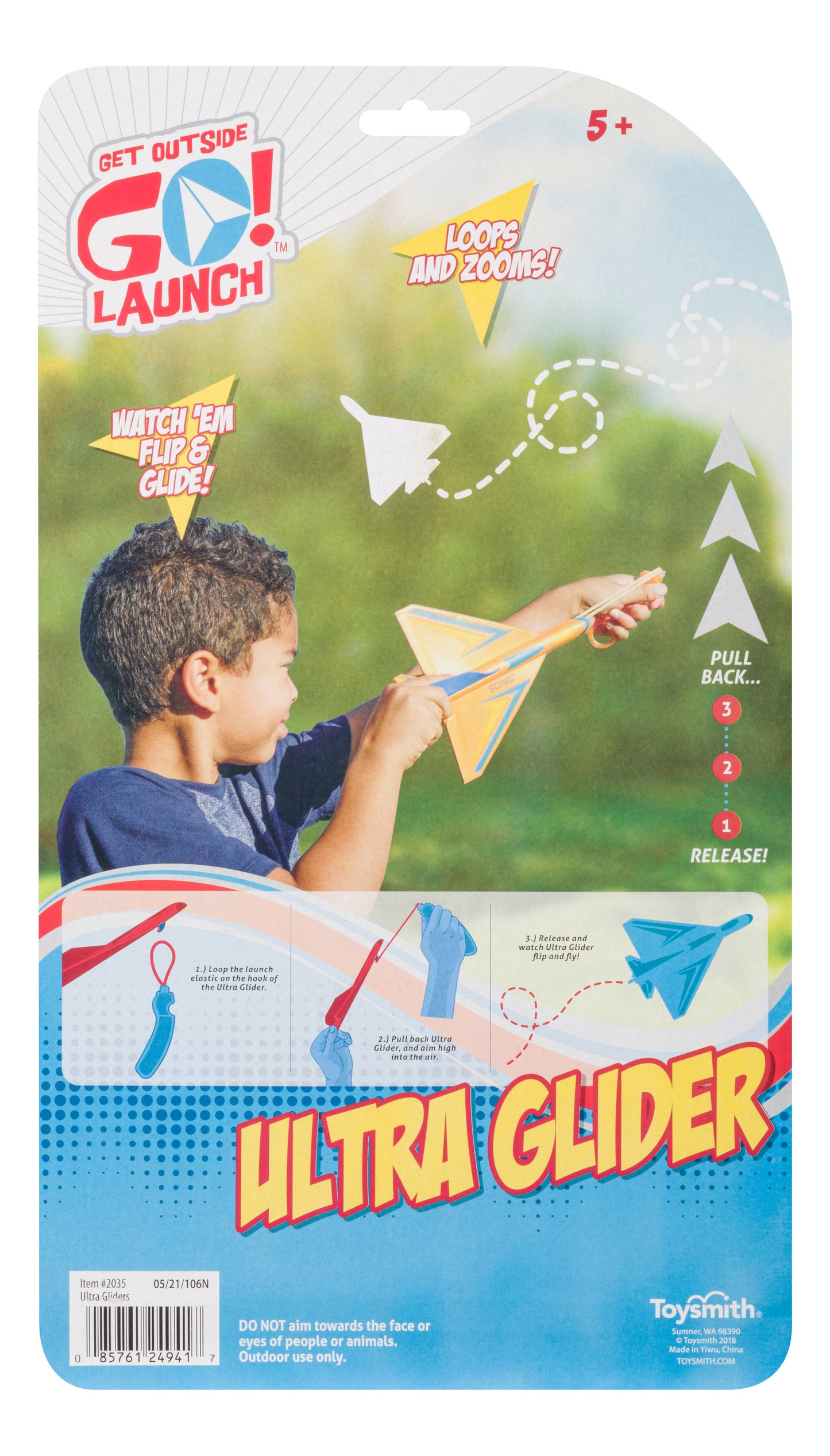 Get Outside GO!™ Launch Ultra Glider Stunt Flyers