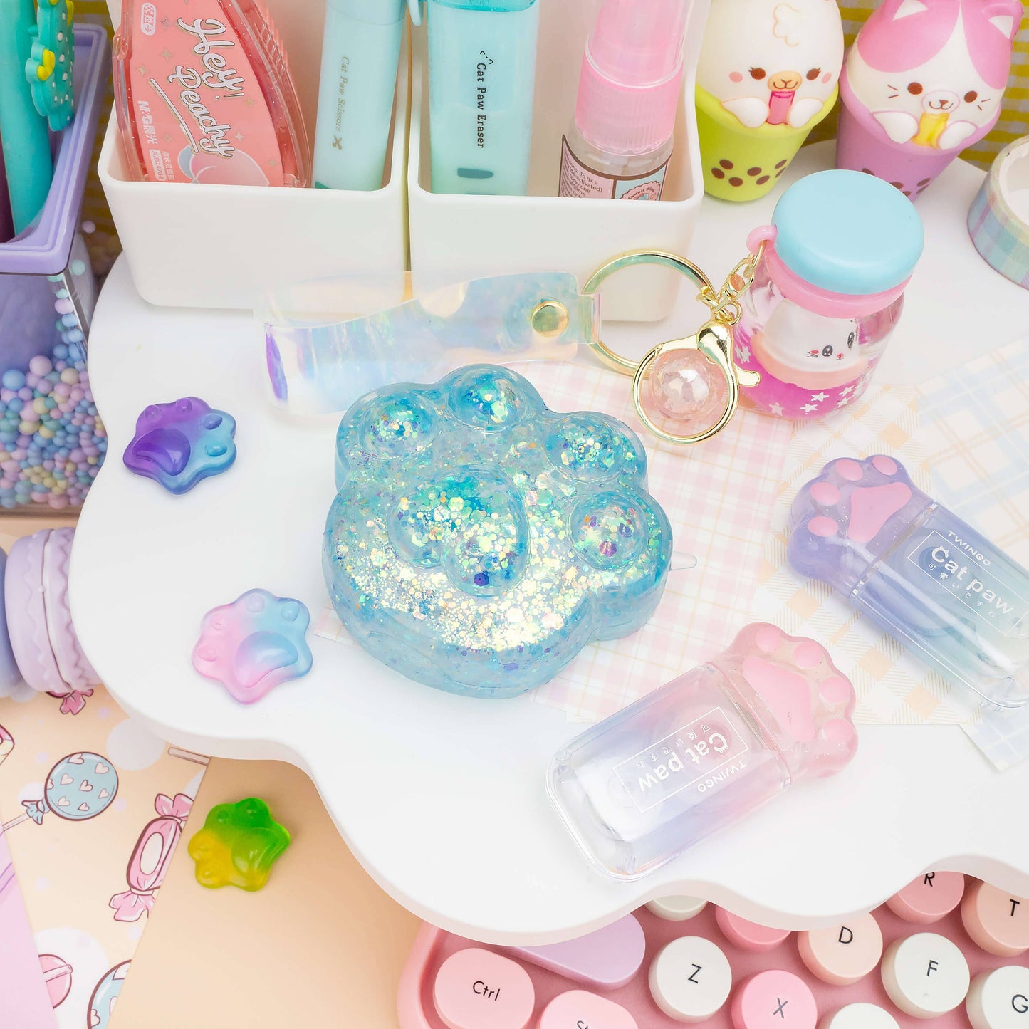 Gummy Kitty Paws Squishy Sensory Toy