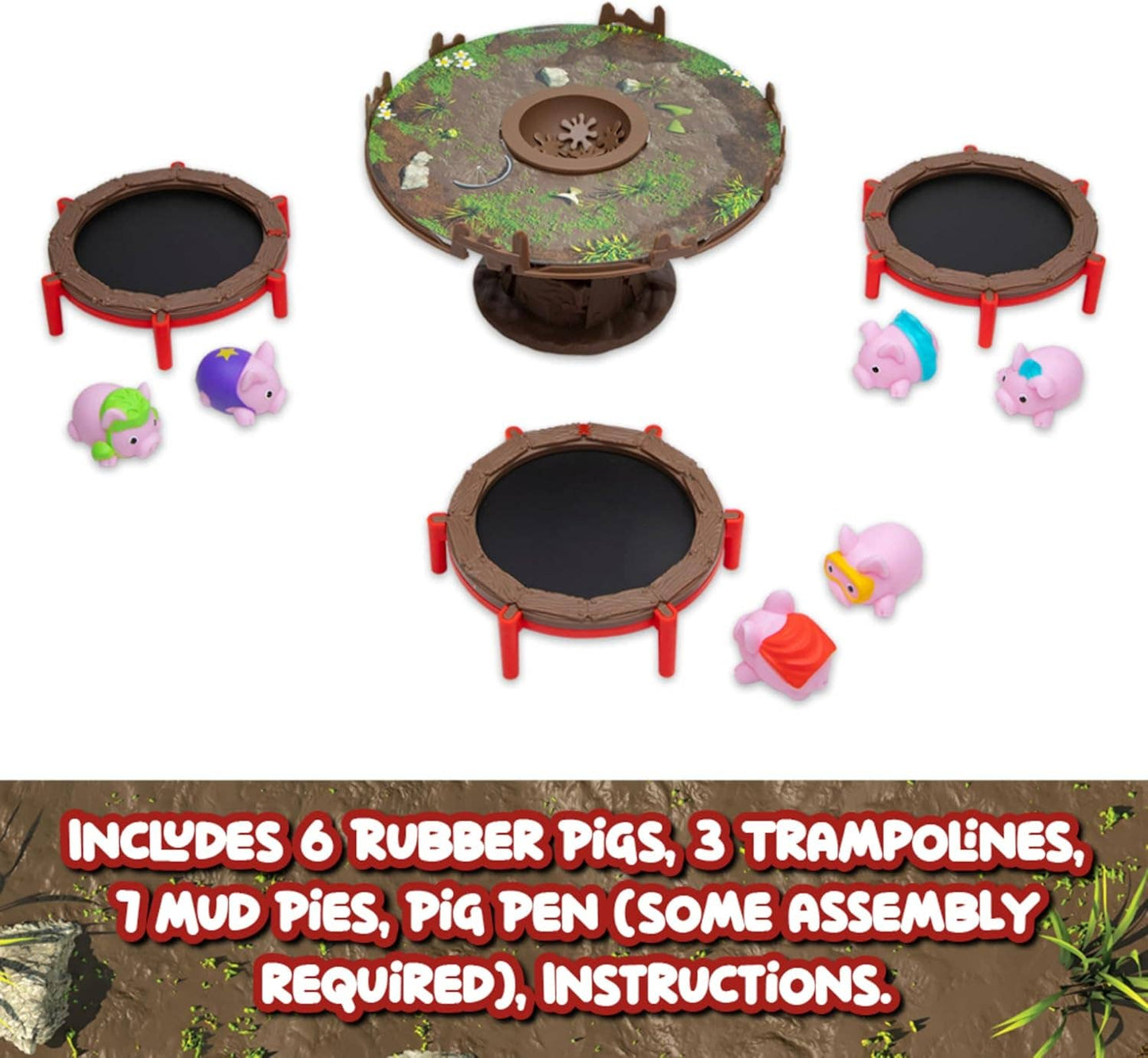 Pigs on Trampolines Board Games