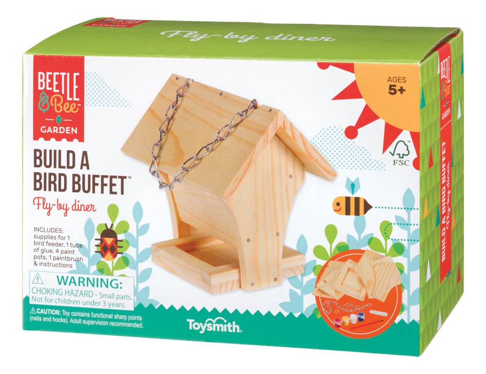 Beetle & Bee Build A Bird Buffet
