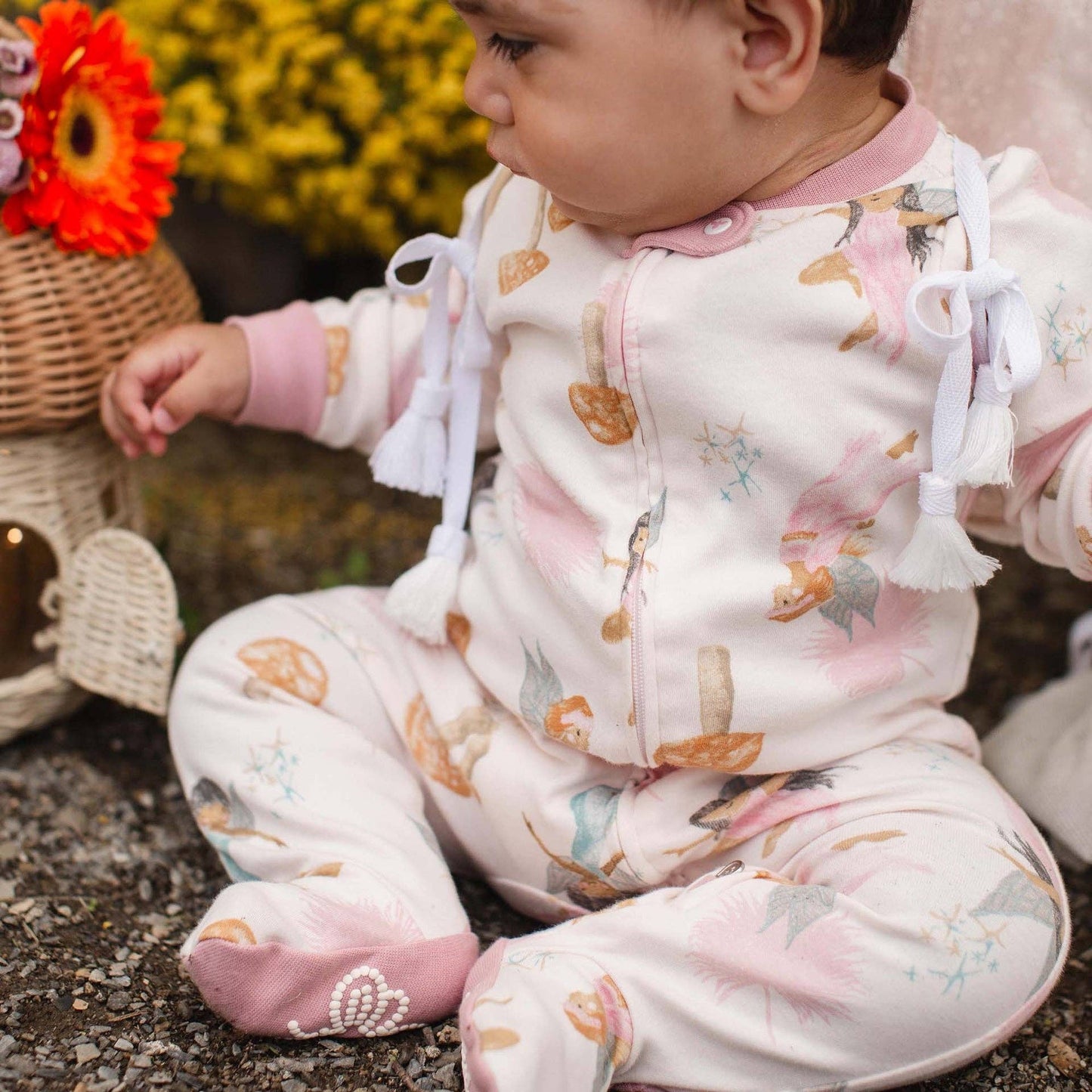 Fairy Garden Organic Cotton Sleep & Play