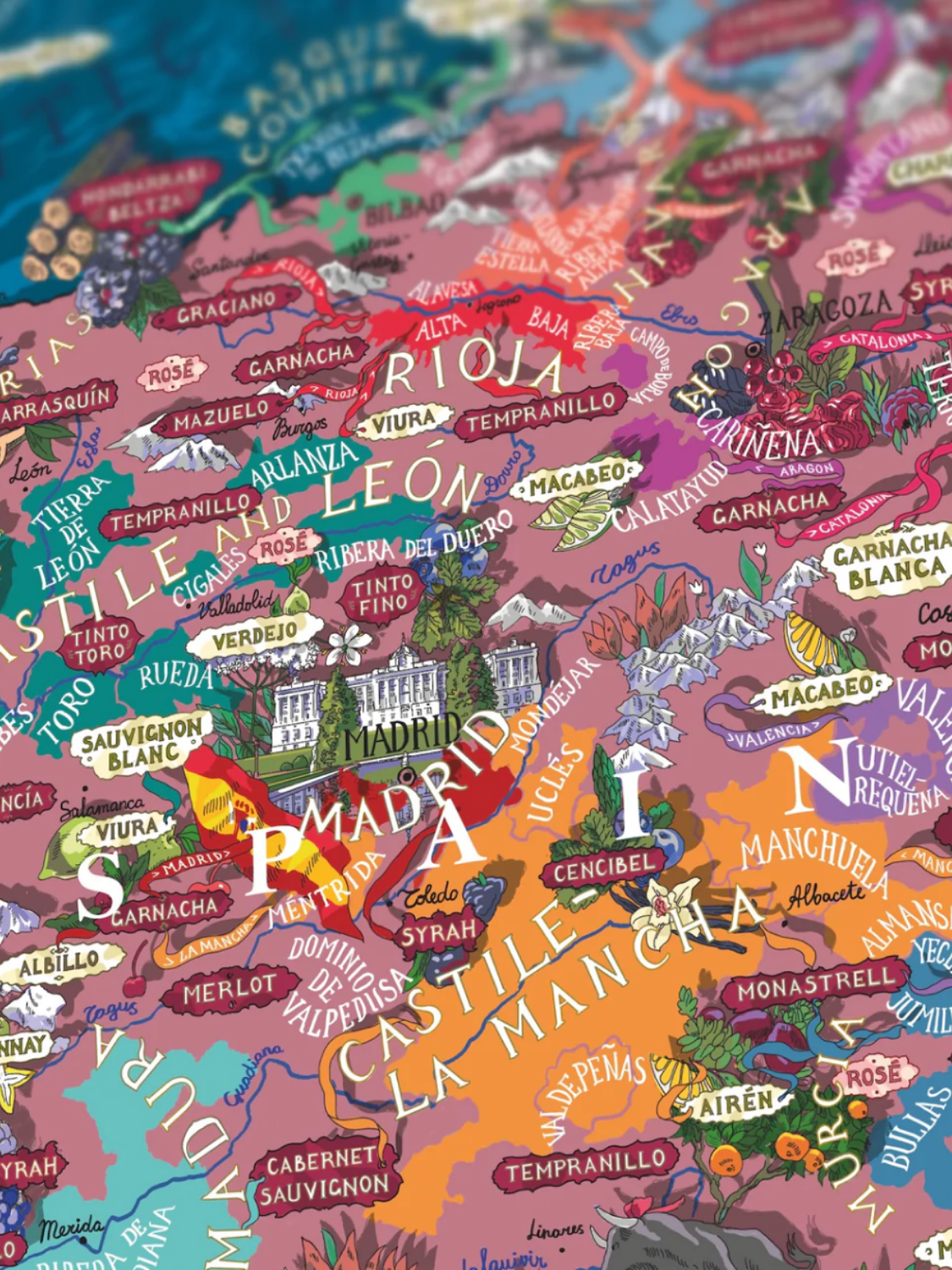Spain Wine Puzzle