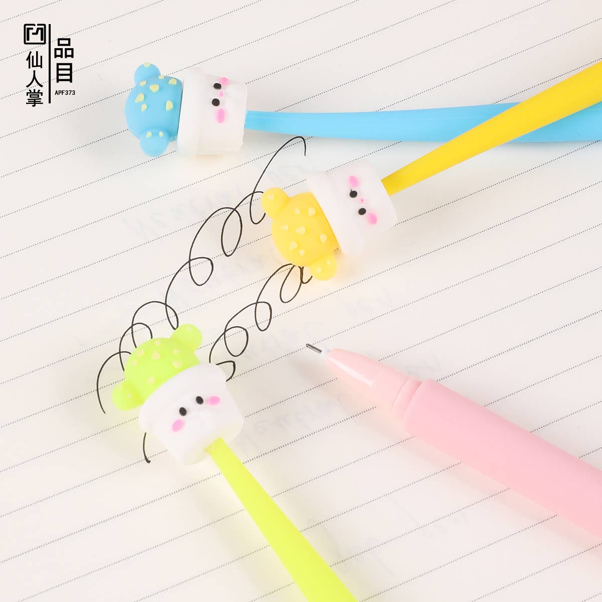 Cactus Wiggle Gel Pen