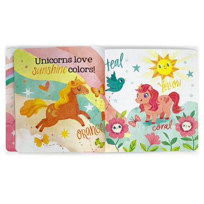 Unicorns Love Colors (Tuffy Teether Indestructible Book)