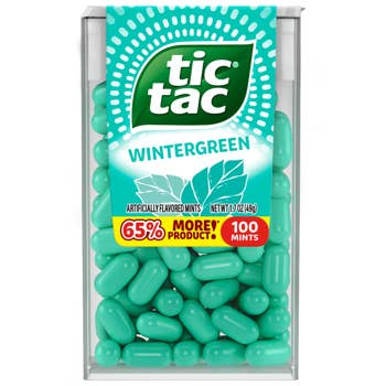 Tic Tac Wintergreen, 1.7oz, 24ct Case