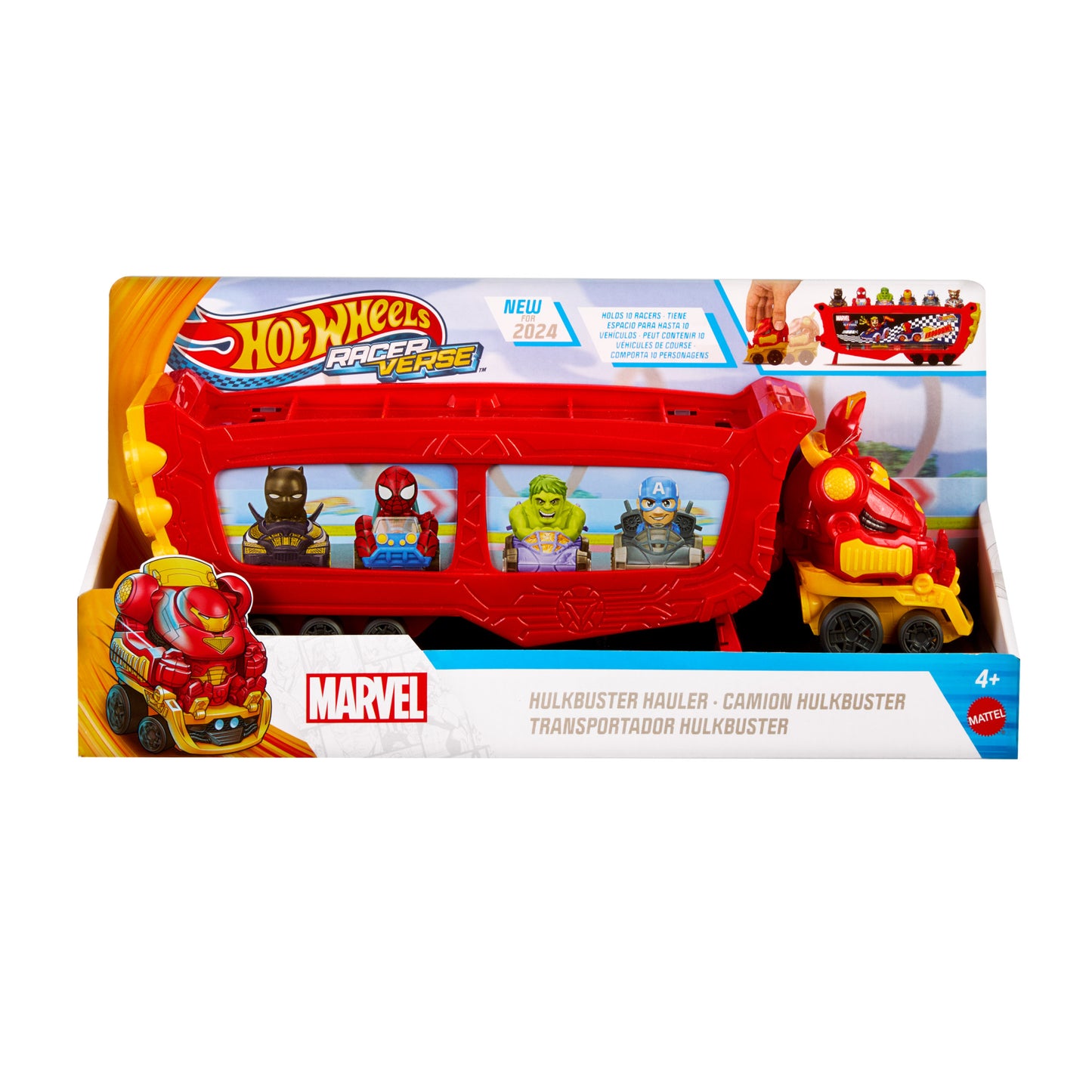 Hot Wheels RacerVerse Marvel Hulkbuster Hauler Play Vehicle