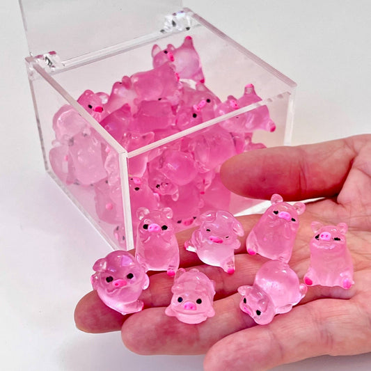 71913 Pink Piggy Miniature Figurines-50