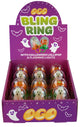 Ghost & Pumpkin Flashing Bling Rings