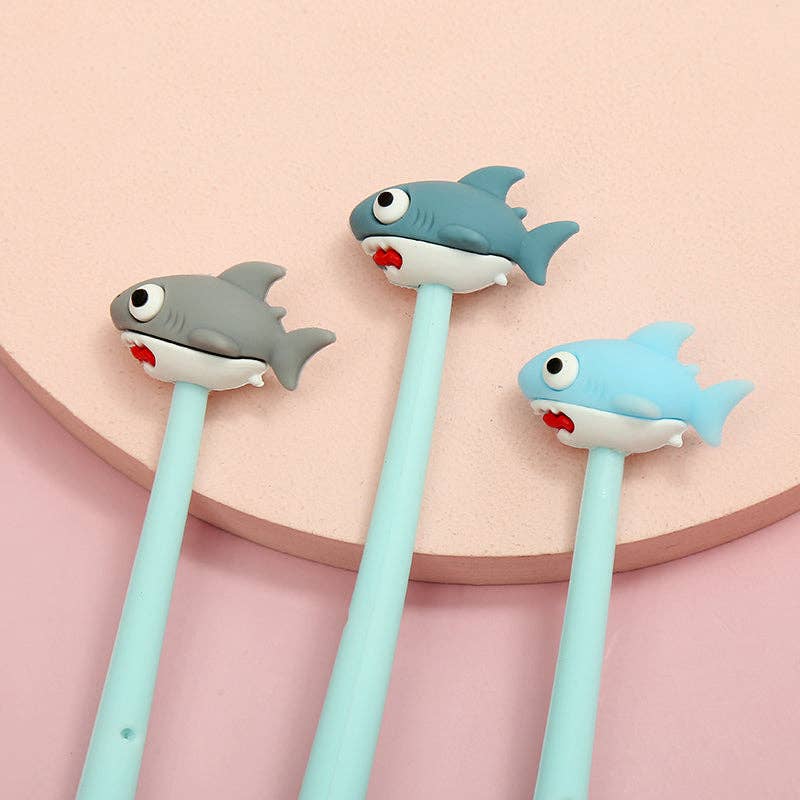 22387 Shark Big Eye Gel Pen
