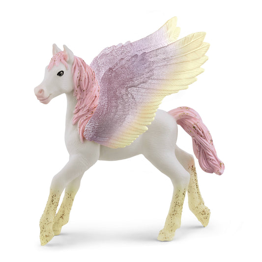 Sunrise Pegasus Foal Unicorn Toy