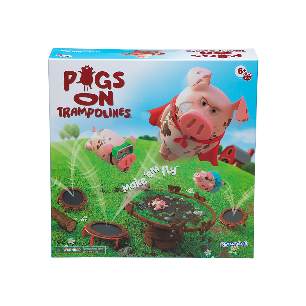 Pigs on Trampolines Board Games
