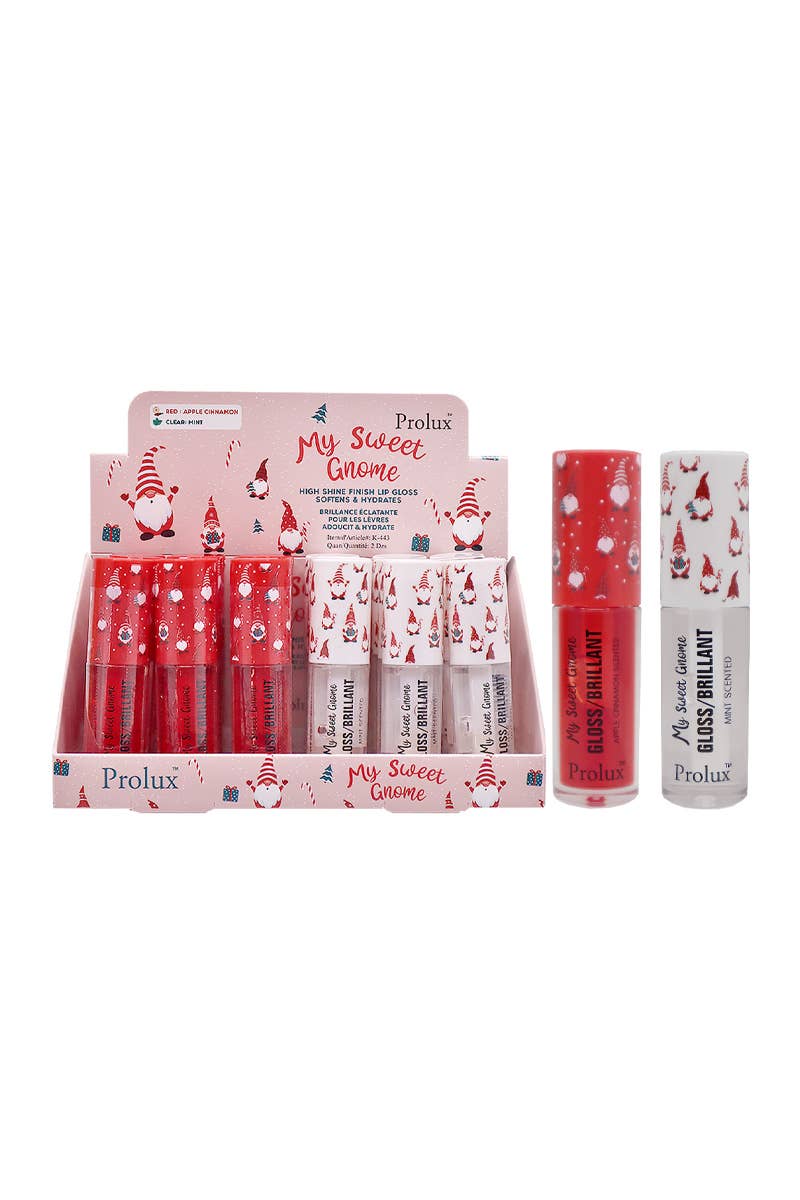 Prolux K-443 My Sweet Gnome Lip Gloss - 24 pcs