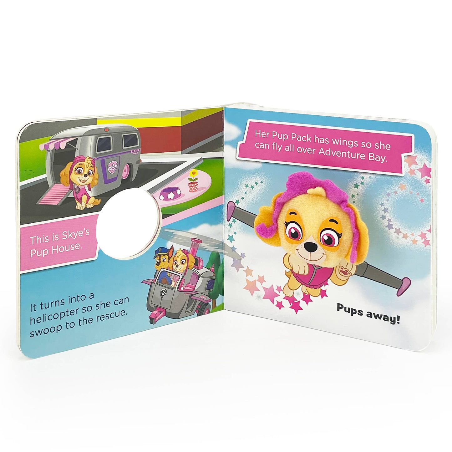 PAW Patrol Soar With Skye! Finger Puppet Book